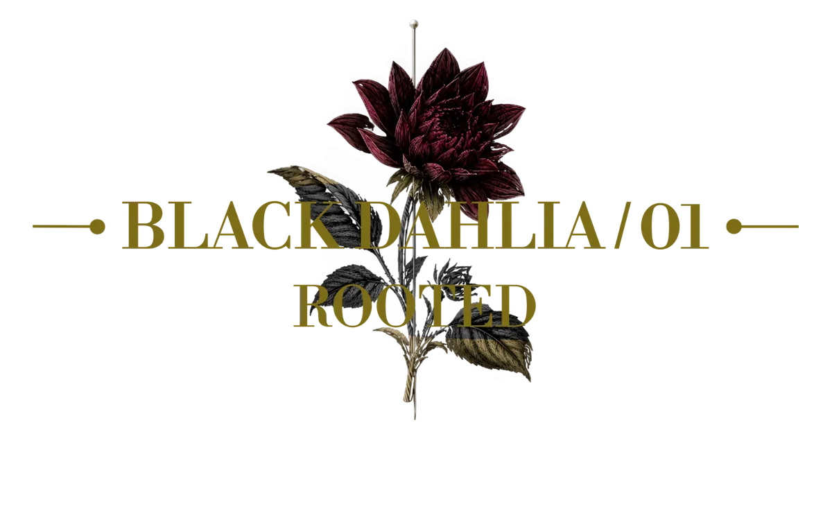 black dahlia — front print